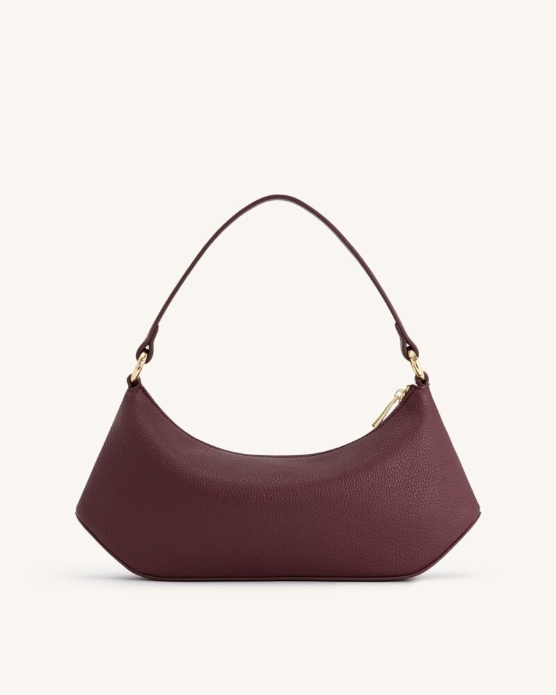 Lily Shoulder Bag - Deep Claret - Image 3