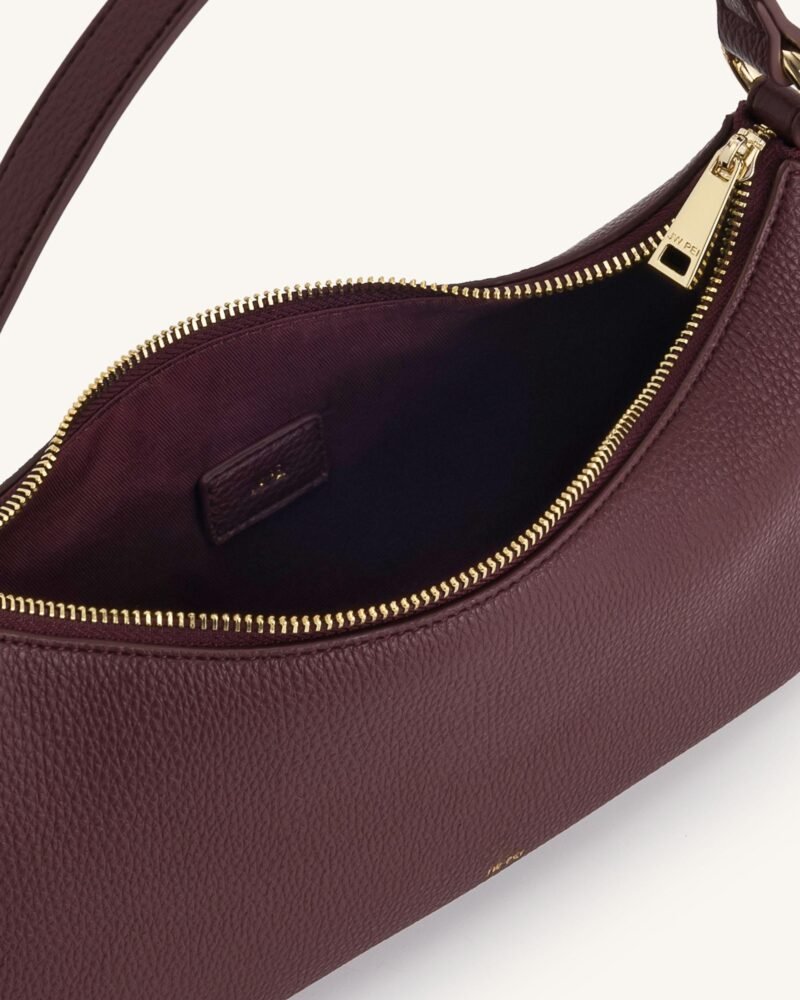 Lily Shoulder Bag - Deep Claret - Image 4