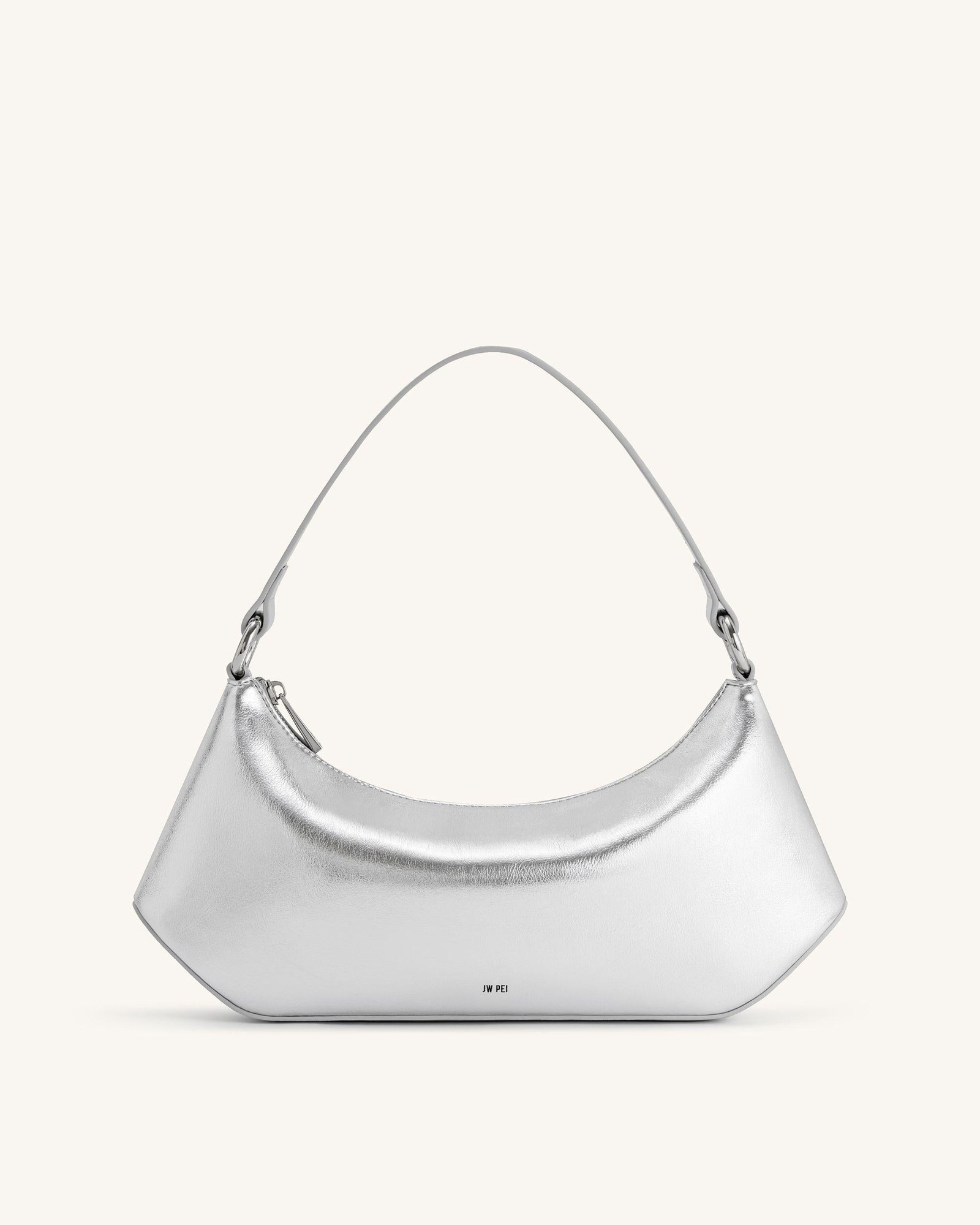 5S24-9_1 Lily Shoulder Bag - Silver - Image 1