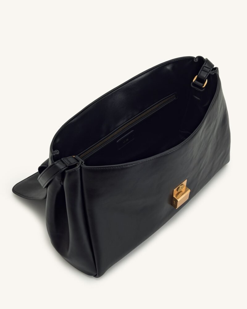 Hilary Shoulder Bag - Black - Image 4