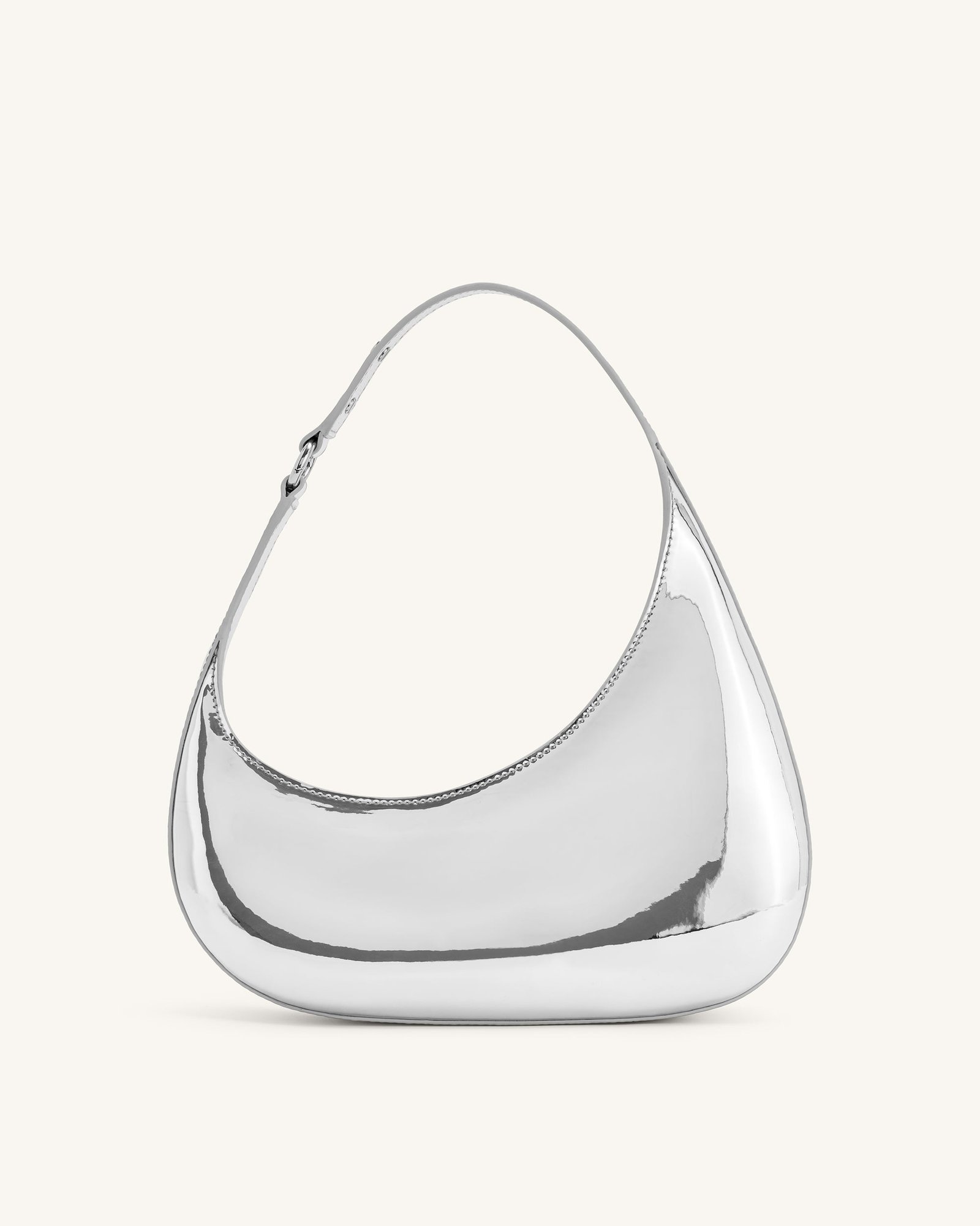 5S61-91-BACK_1a014cb8-f8c2-47dc-a1ee-aee9418a86b0 Harlee Shoulder Bag - Silver - Image 3