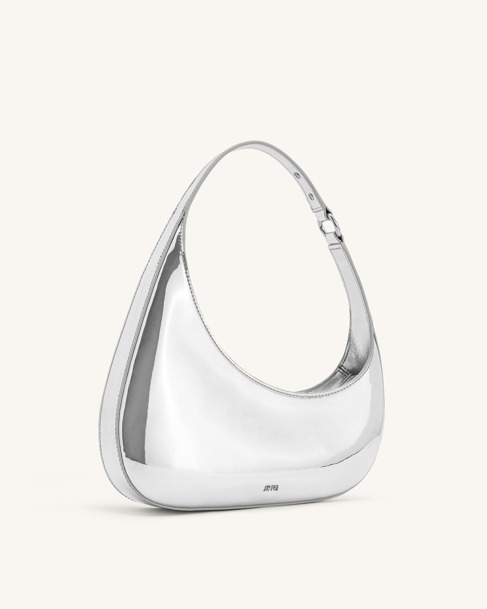 5S61-91-SIDE_4038a621-0aa4-4ea2-968a-d9163fec6da6 Harlee Shoulder Bag - Silver - Image 2