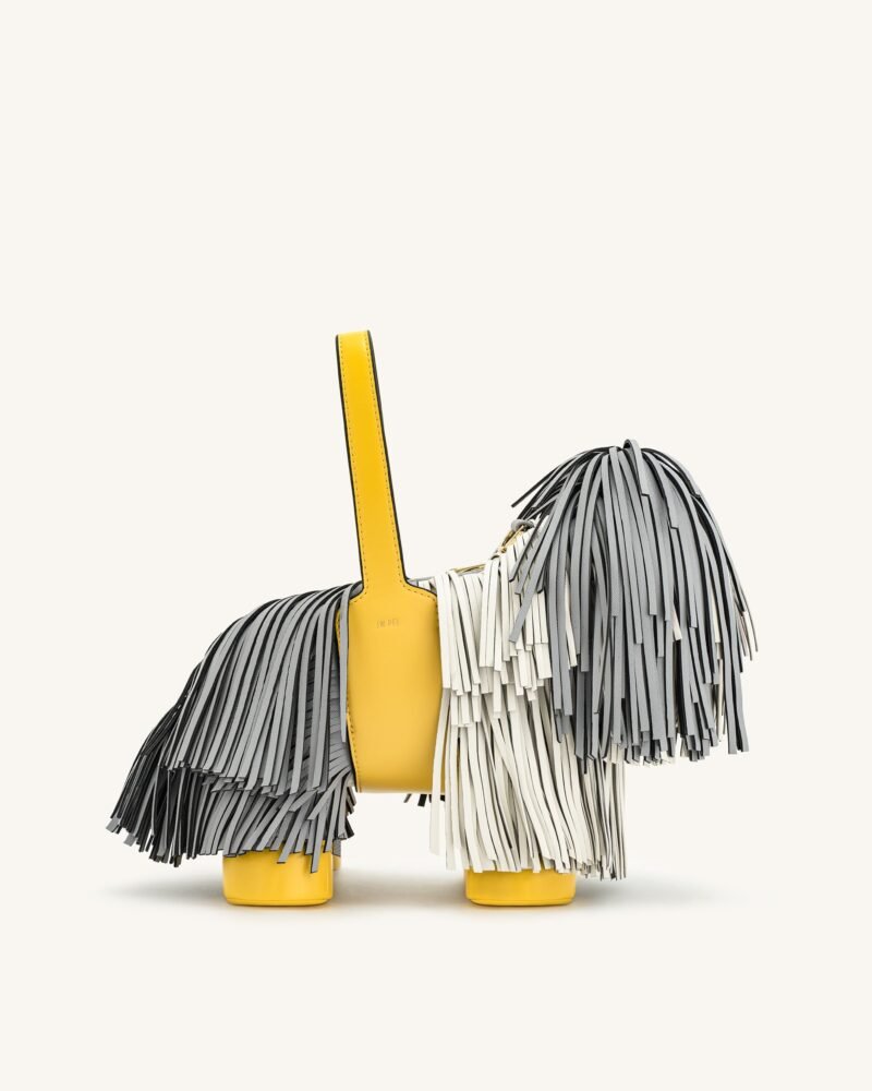 Nita Puppy Shape Handbag - Gray - Image 3