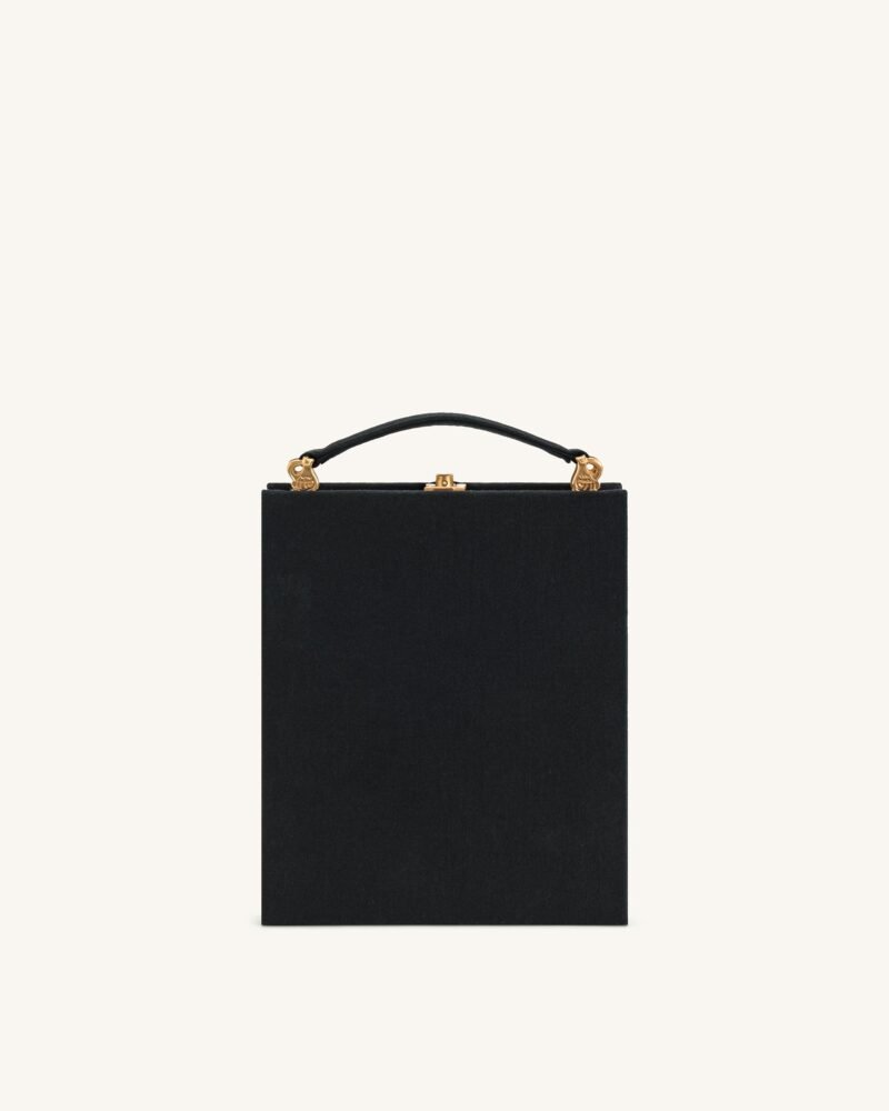 Taya-Fireworks  Pattern Book Shape Clutch Bag - Black - Image 3