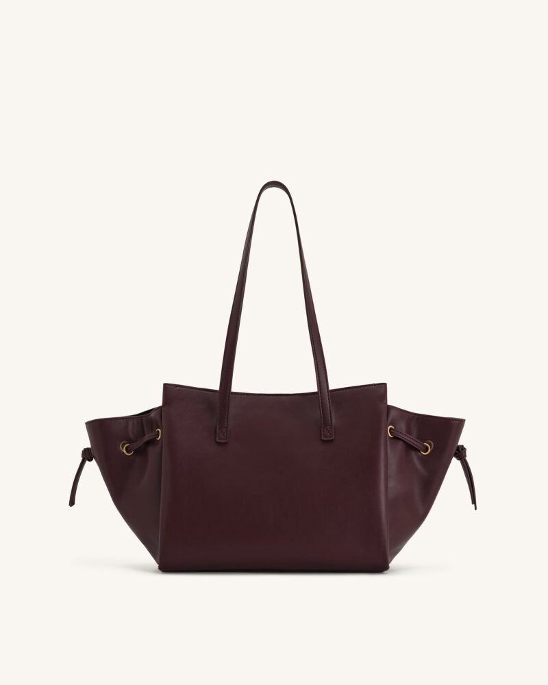 Linda Tote Bag - Deep Burgundy - Image 3