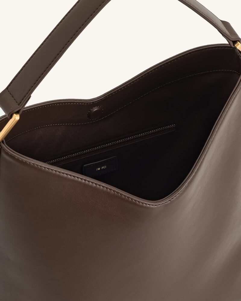 Aria Shoulder Bag - Dark Brown - Image 4