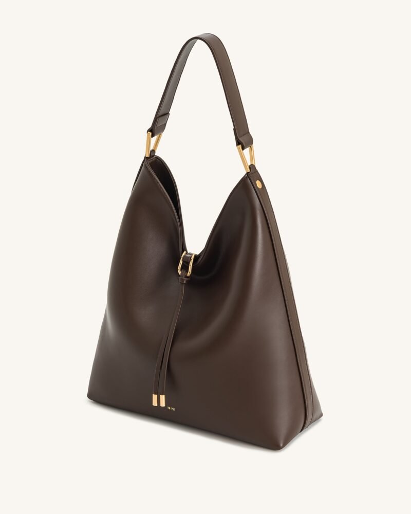 Aria Shoulder Bag - Dark Brown - Image 2