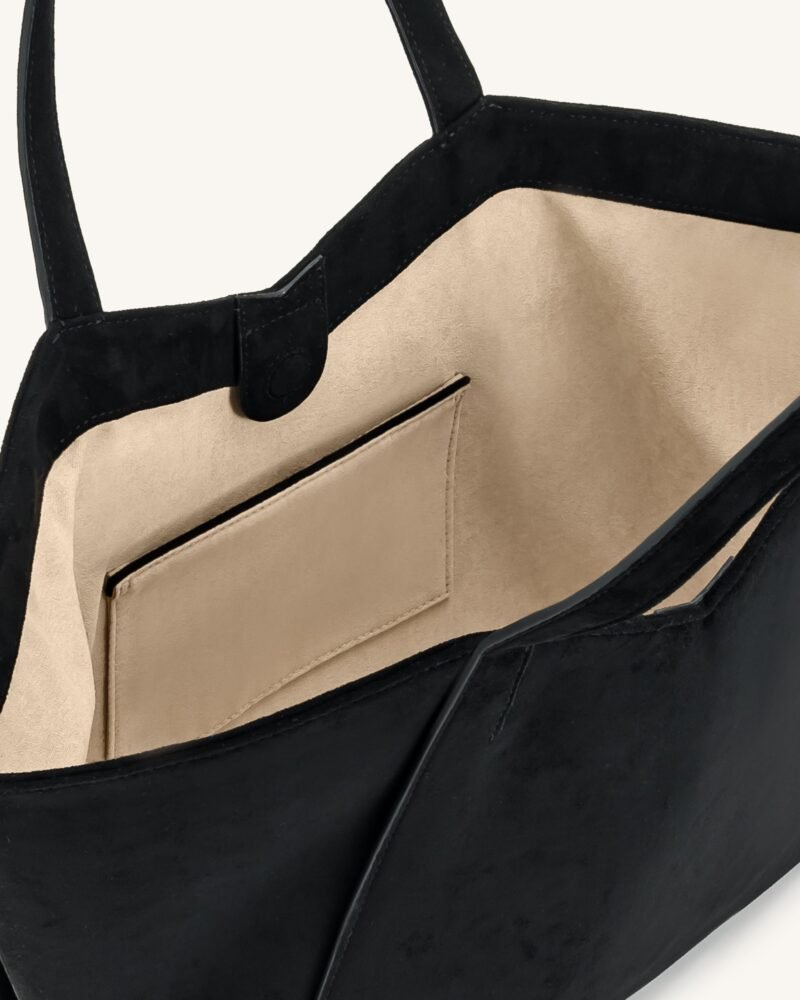 Kiana Large Capacity Tote Bag - Black - Image 4