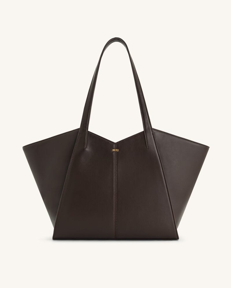 Kiana Large Capacity Tote Bag - Caramel - Image 1