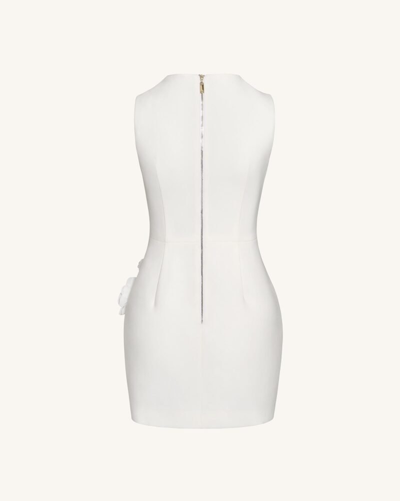 Blooming Beauty Evening Dress - White - Image 5