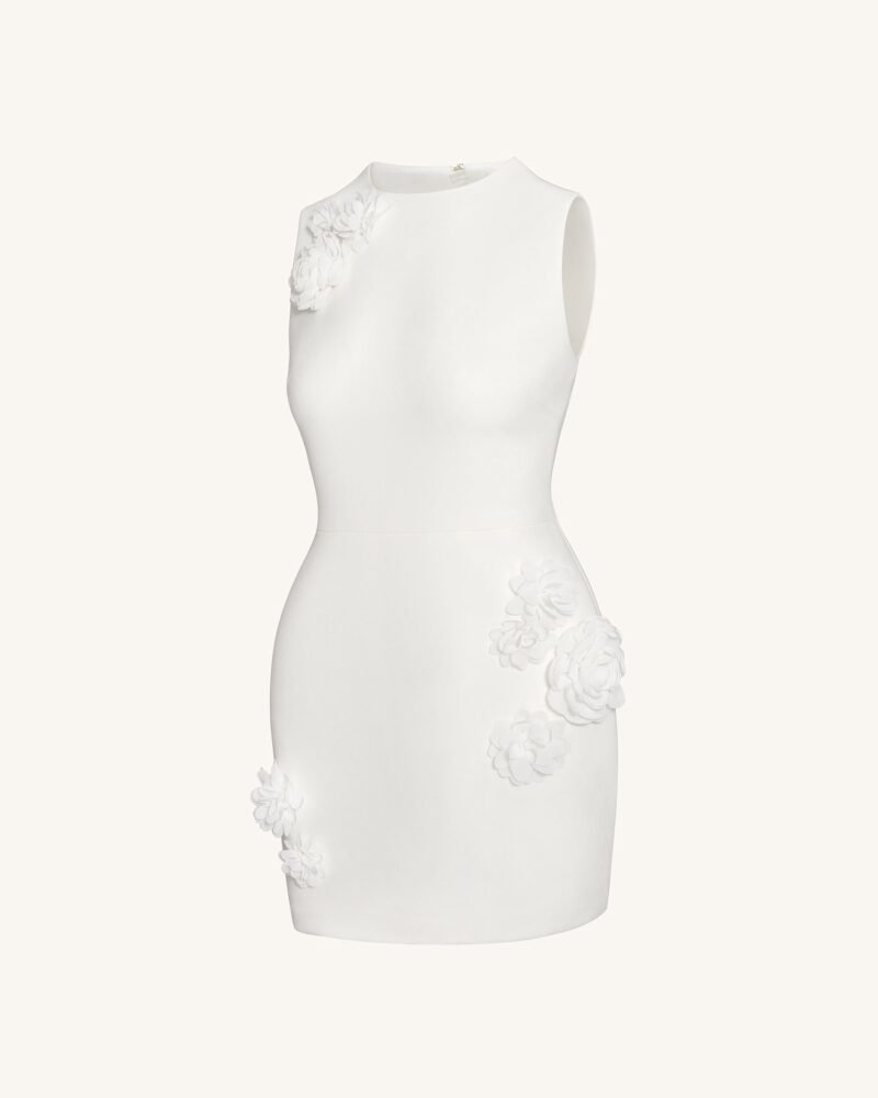 Blooming Beauty Evening Dress - White - Image 4