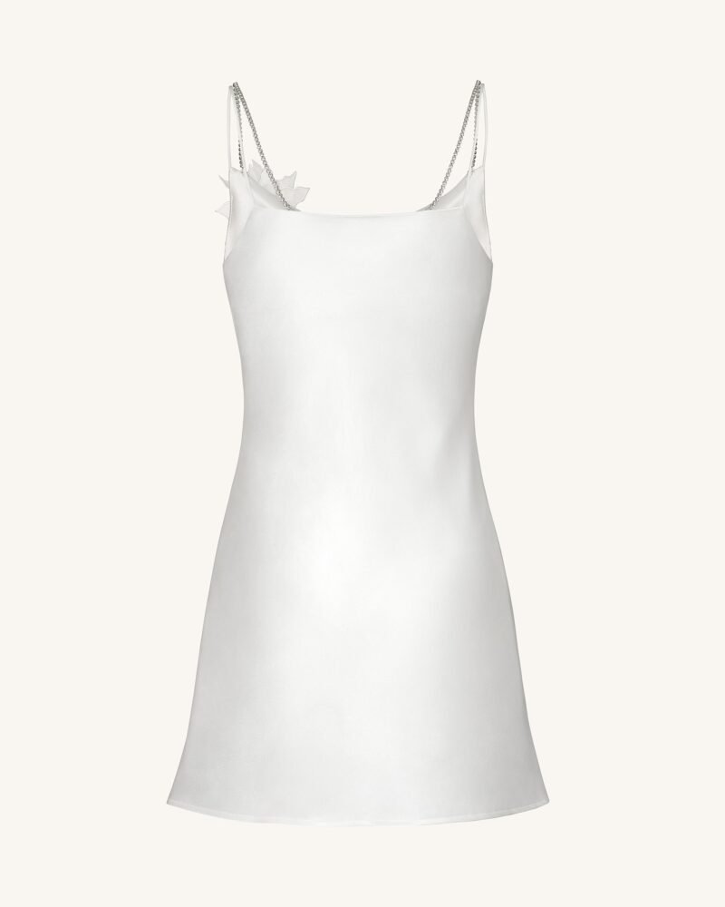 Crystal Flora Slip - White - Image 4