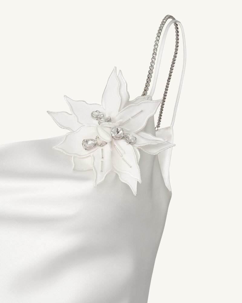 Crystal Flora Slip - White - Image 5