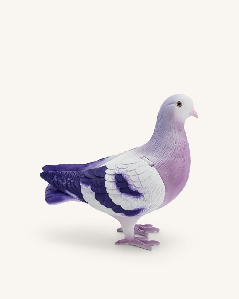 Kallie Pigeon Clutch Bag-Purple - Image 1