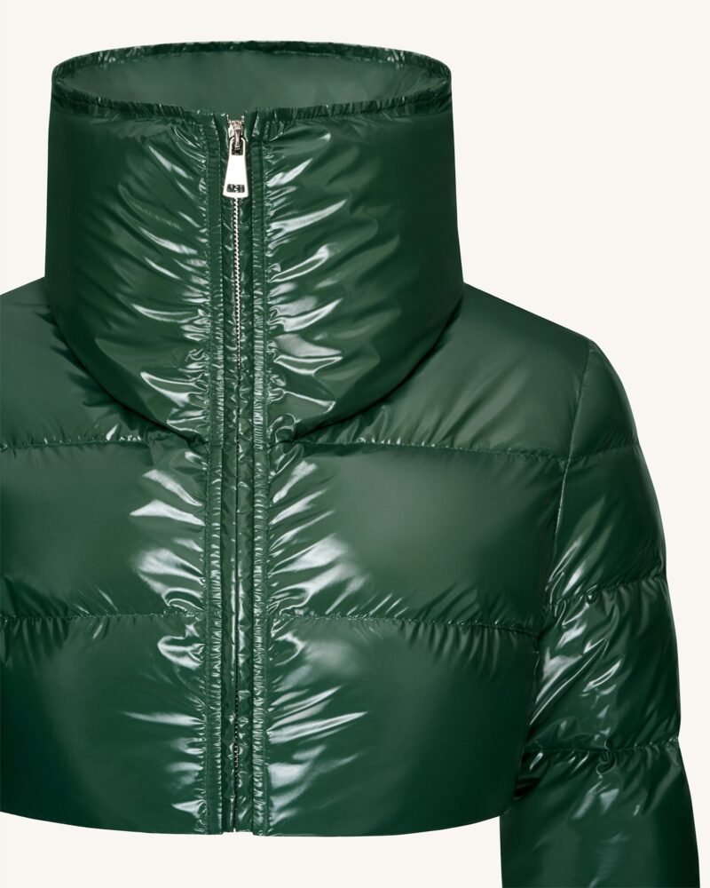 Puffer Jacket - Olive Green - Image 6