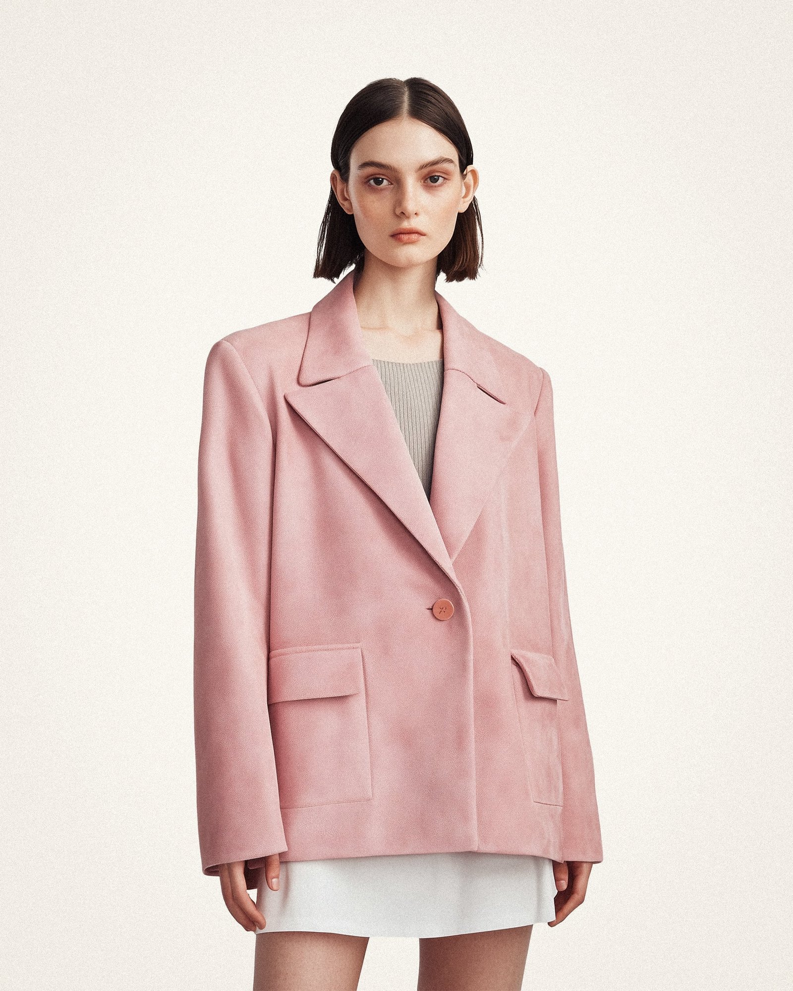 JC196-4_169_RTW.png Hitomi Oversized Blazer Coat - Blush Pink - Image 1
