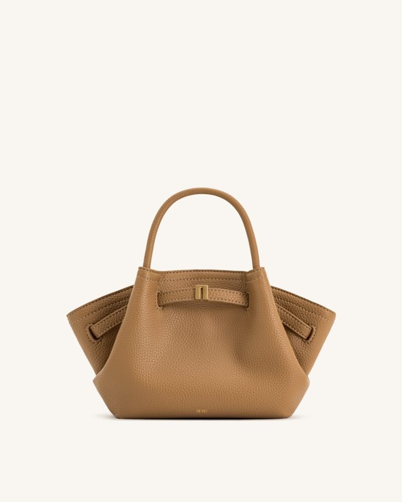 Hana Mini Tote Bag - Latte Color - Image 1