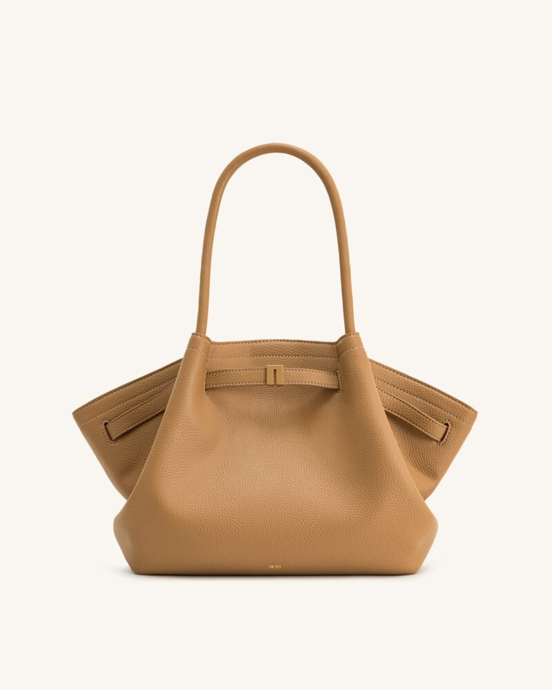 Hana Medium Tote Bag - Latte Color - Image 1