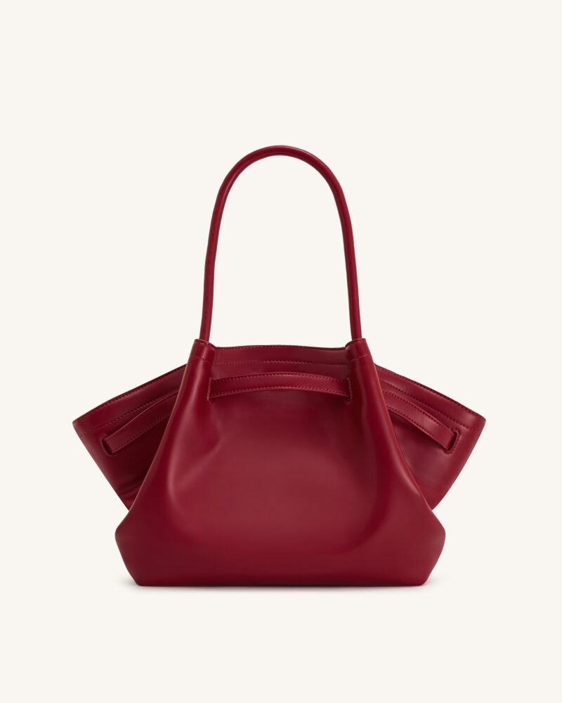 Hana Medium Tote Bag - Claret - Image 4
