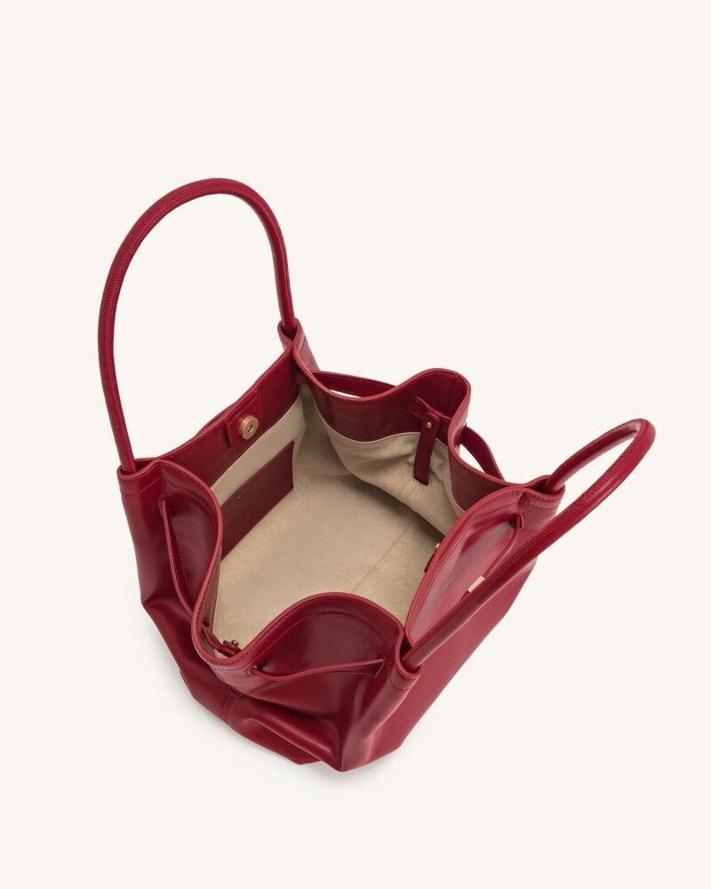 Hana Medium Tote Bag - Claret - Image 5