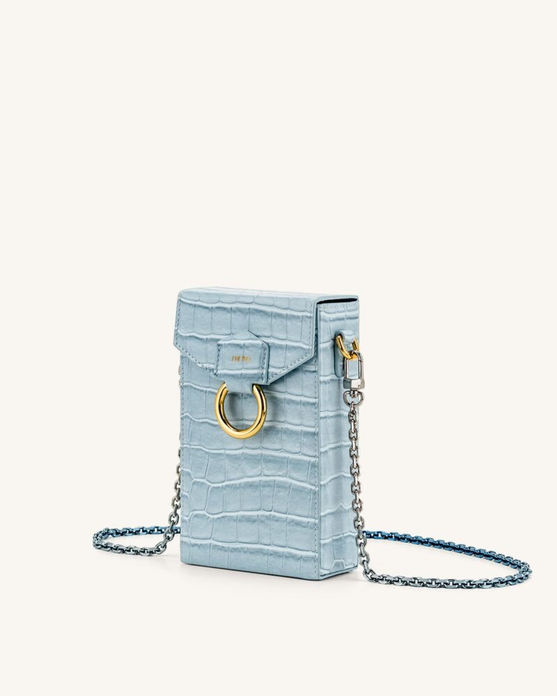 Lola Gradient Chain Phone Case - Ice Croc - Image 1