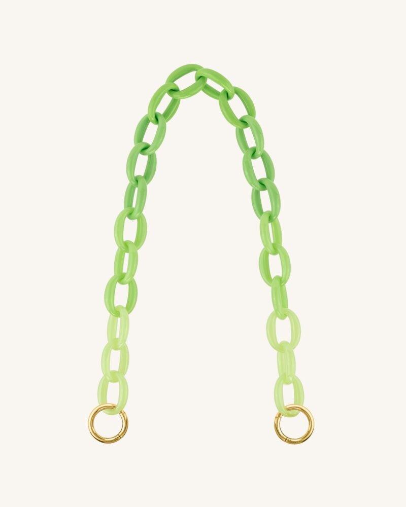 Mya Gradient Acrylic Chain Strap - Green - Image 1