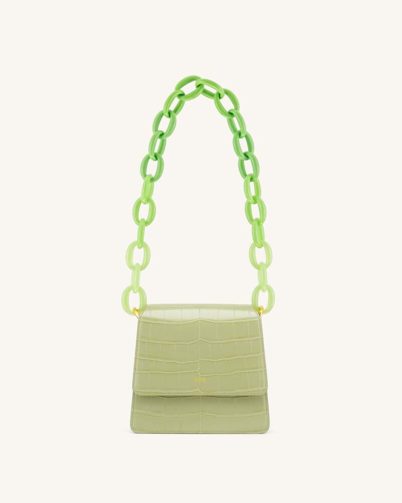 Mya Gradient Acrylic Chain Strap - Green - Image 3