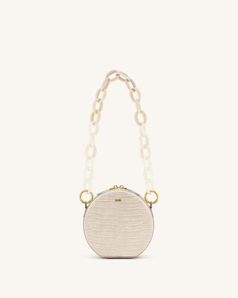 Mya Gradient Acrylic Chain Strap - Ivory - Image 2