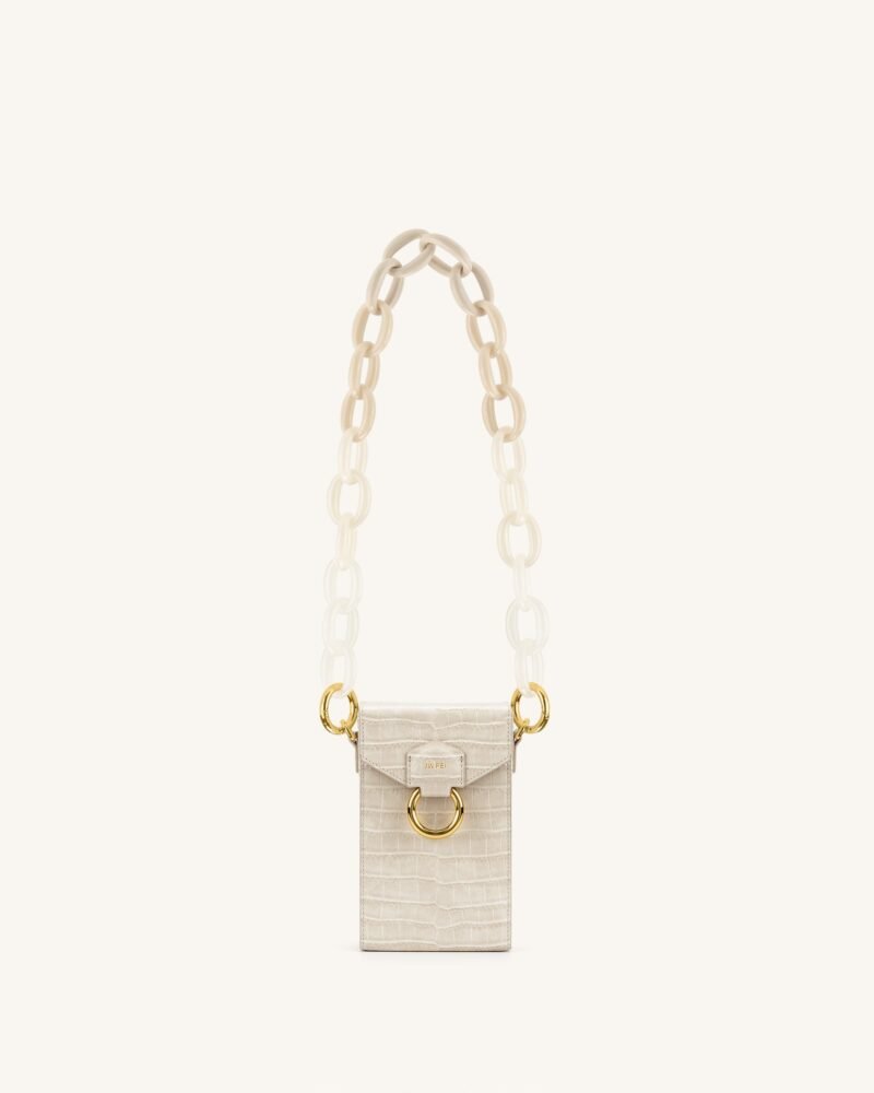 Mya Gradient Acrylic Chain Strap - Ivory - Image 4