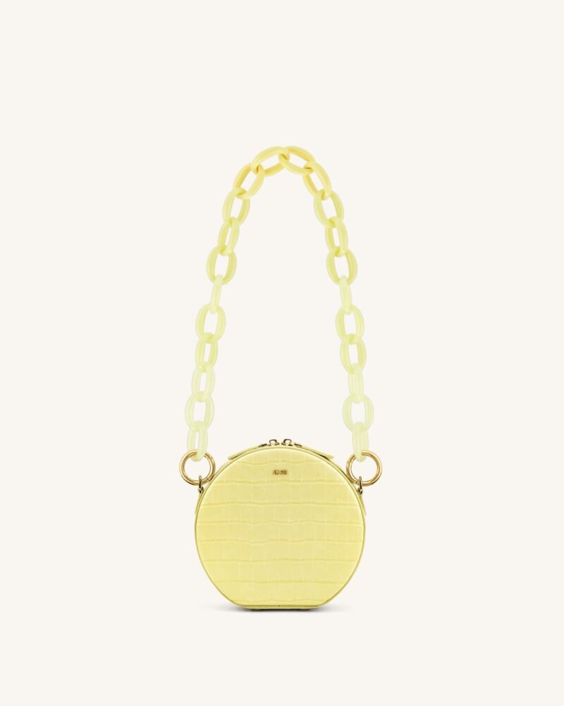 Mya Gradient Acrylic Chain Strap - Yellow - Image 2
