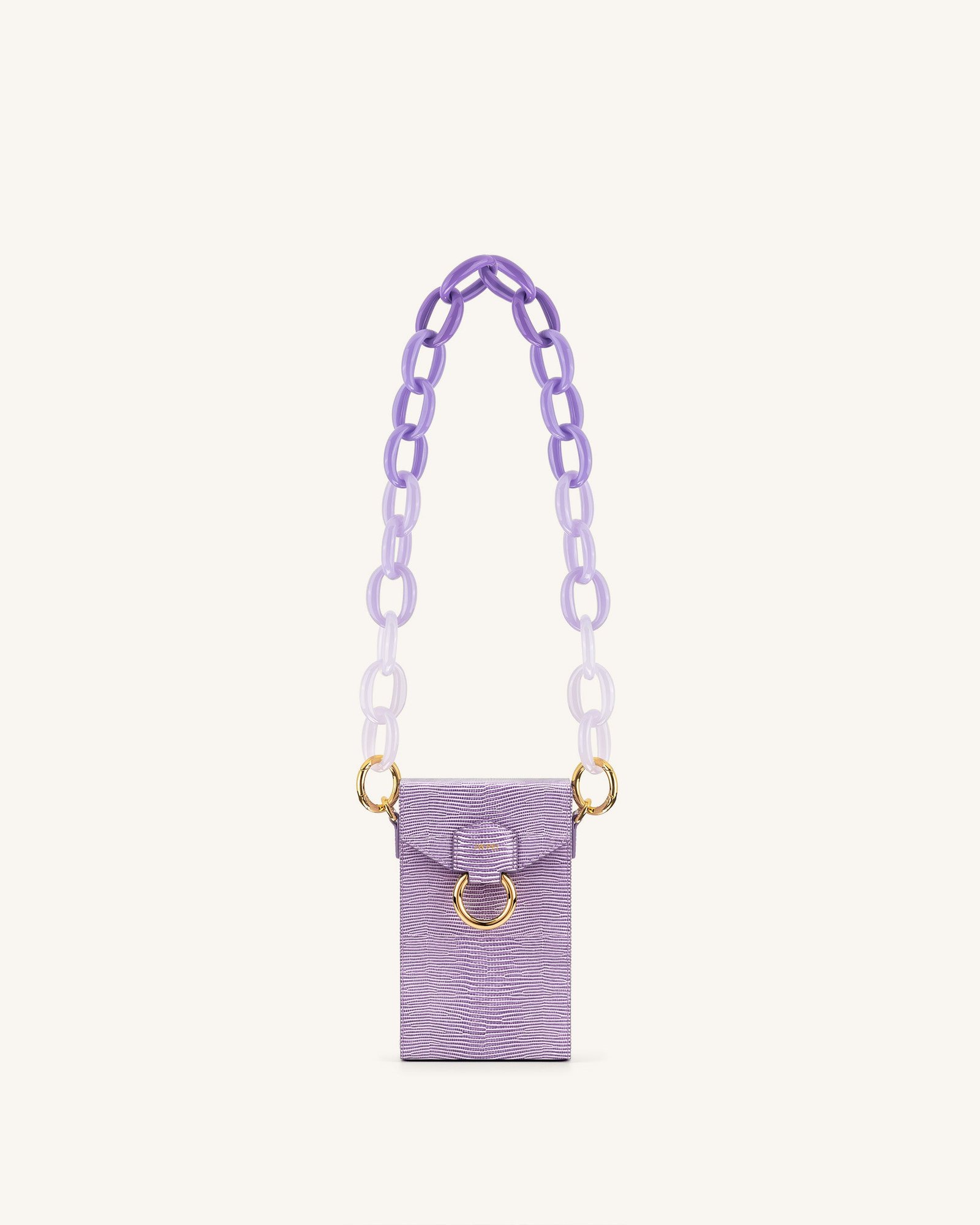 JWE_20200720_047-11 Mya Gradient Acrylic Chain Strap - Purple - Image 3