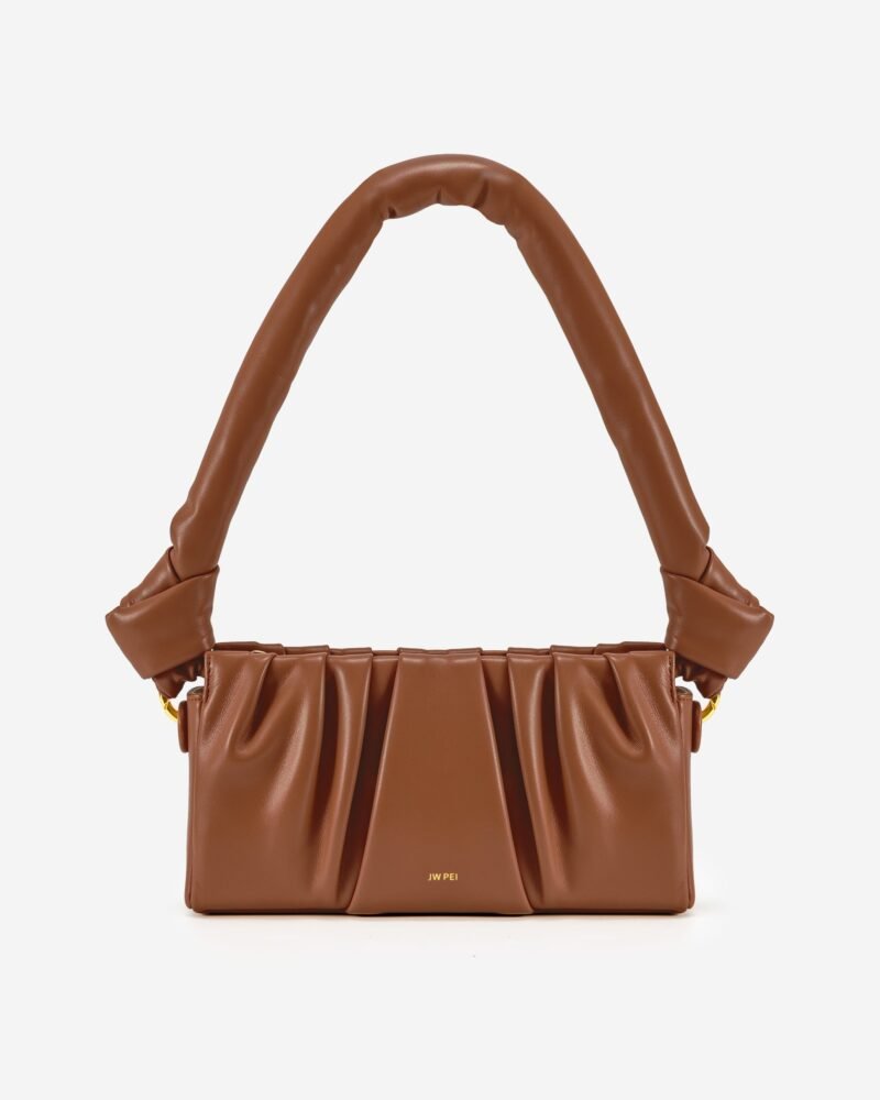 Mila Shoulder Bag - Brown - Image 1