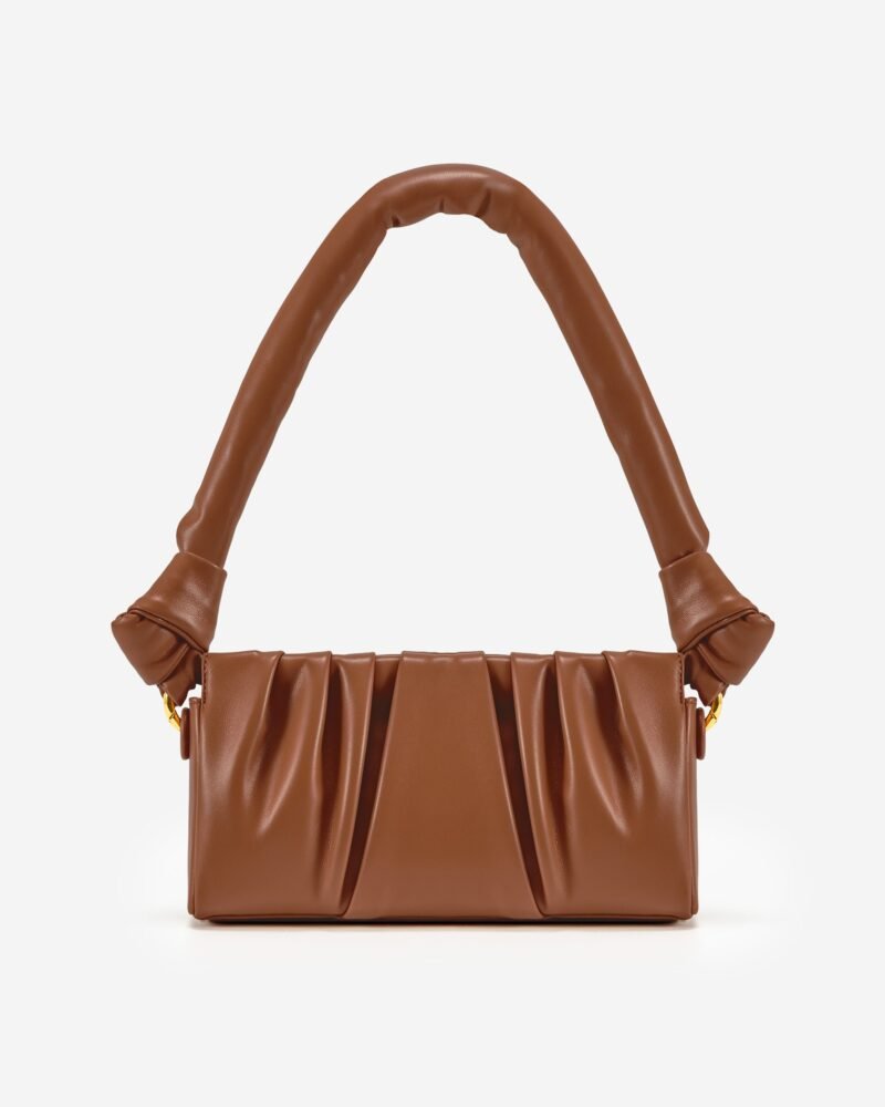 Mila Shoulder Bag - Brown - Image 3