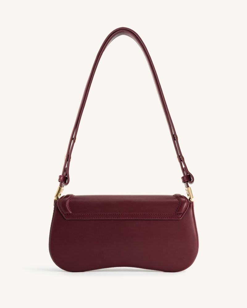 Joy Shoulder Bag - Deep Claret - Image 4