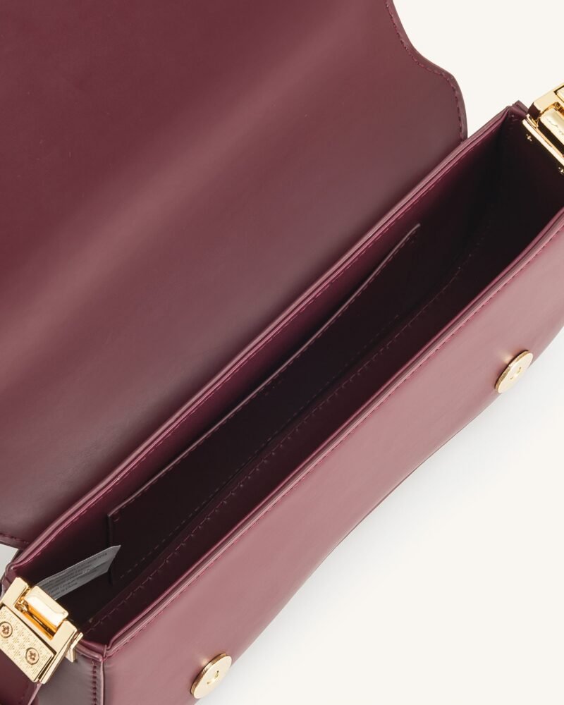 Joy Shoulder Bag - Deep Claret - Image 5