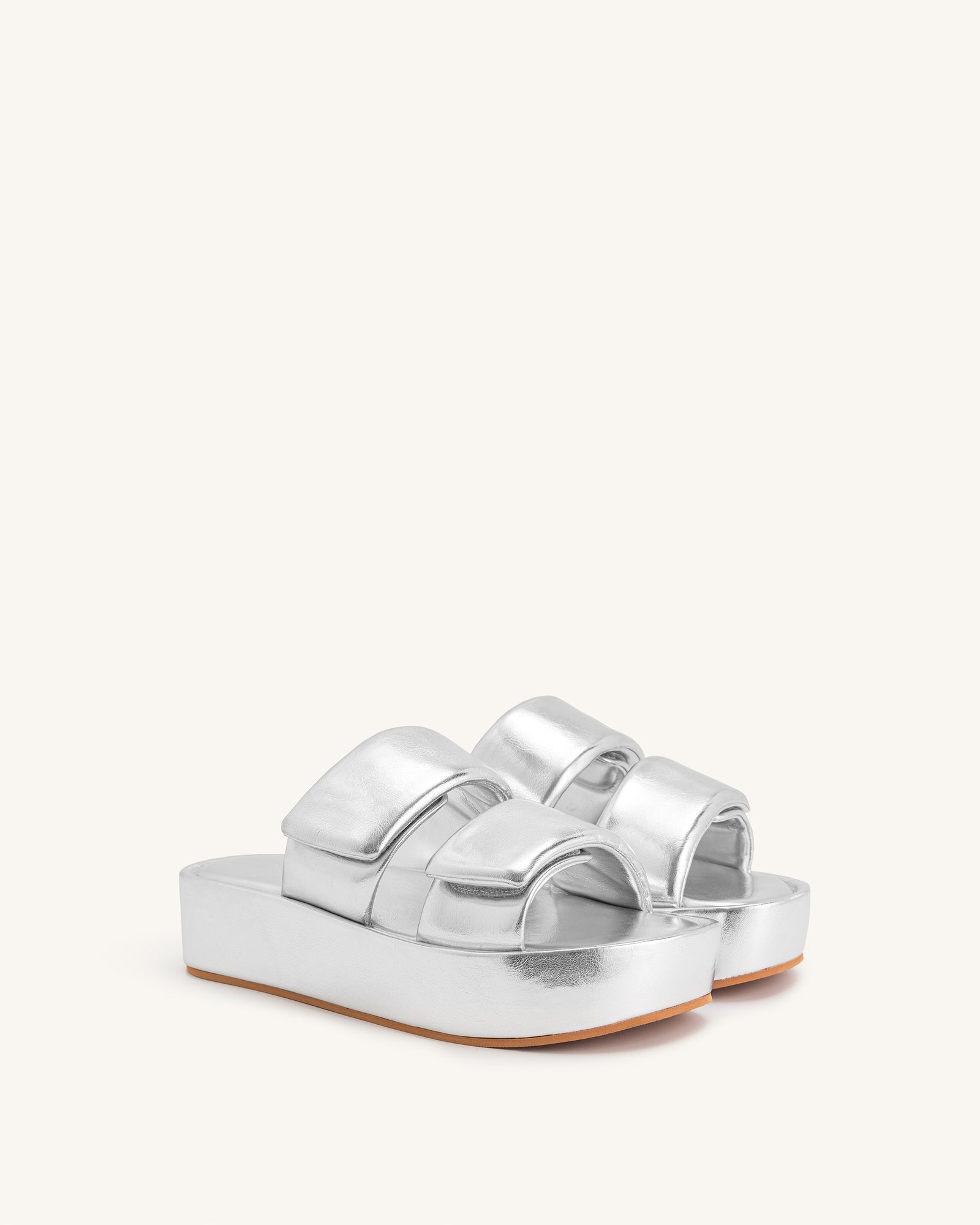 JWE_20230719_008 Lexi Metallic Sandal - Silver - Image 3