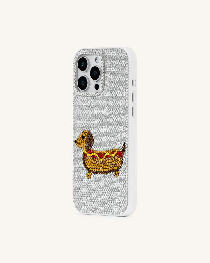 Dachshund Hot Dog Case - White - Image 2
