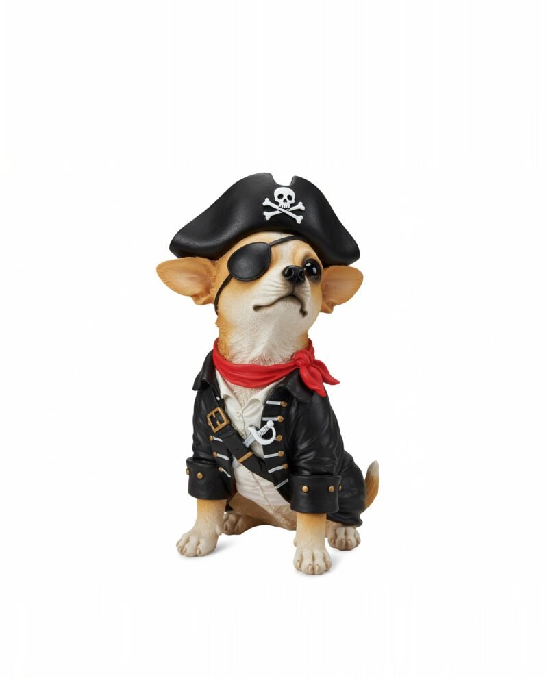 Nina Pirate Chihuahua Shaped Bag - Image 1